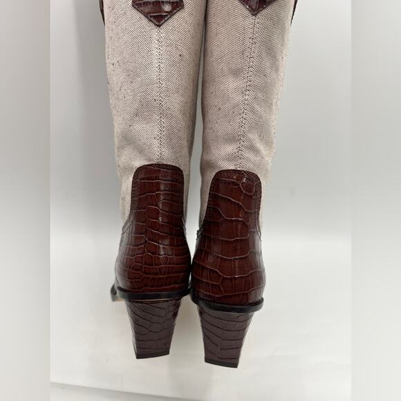 Paris Texas Rosario Boot in Cioccolato Brown Naturale 38 - Picture 8 of 11